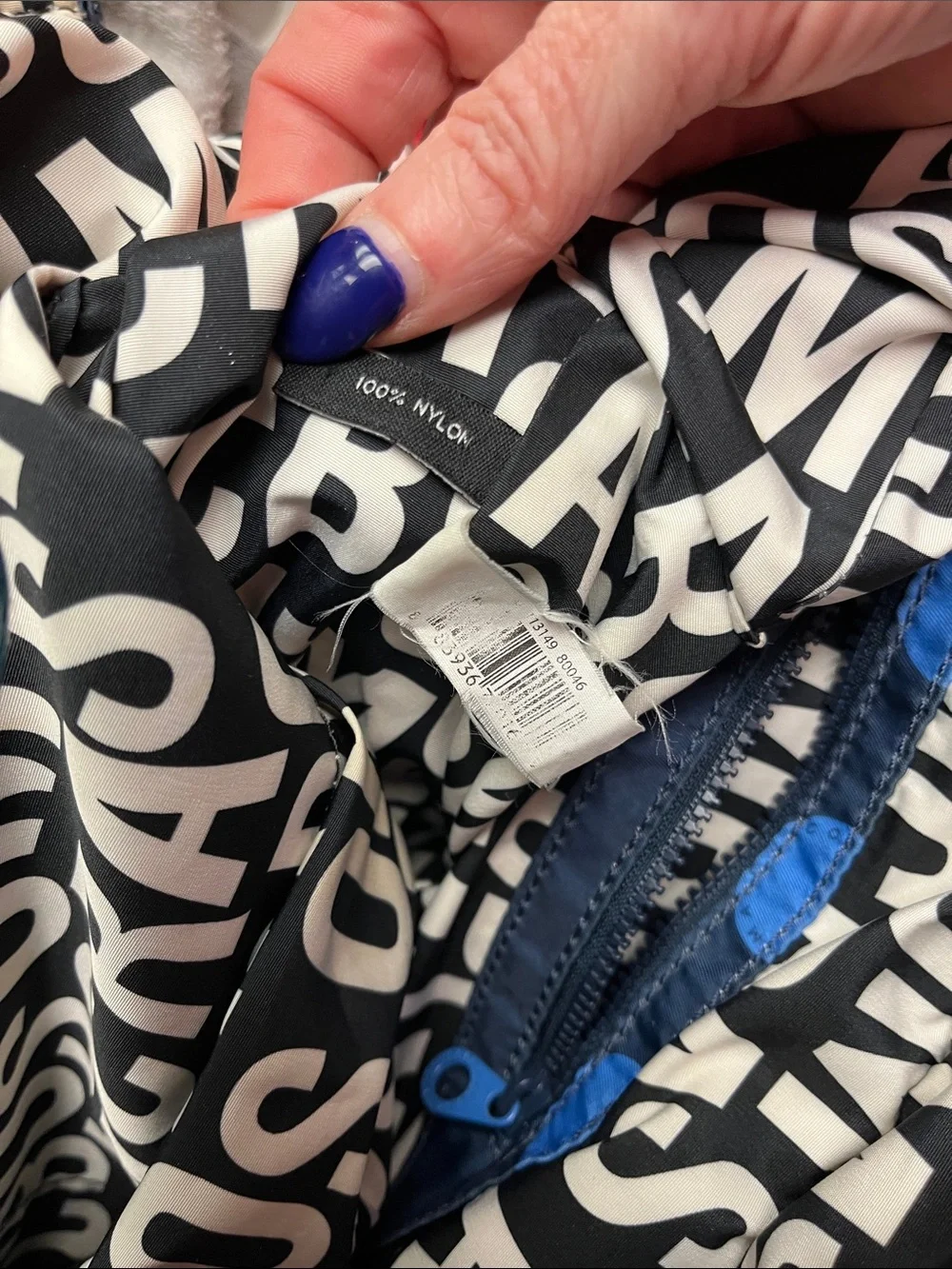 EUC Marc by Marc Jacobs Pretty Nylon Eliz-A-Baby Diaper Bag with Shoulder Strap